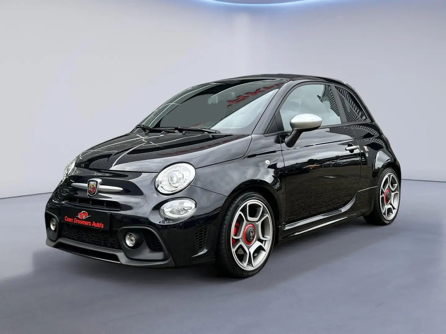 Fiat 500C Abarth 1.4 T-Jet Turismo 595/Apple Carplay/Bruin Leder/Be Negru - 1