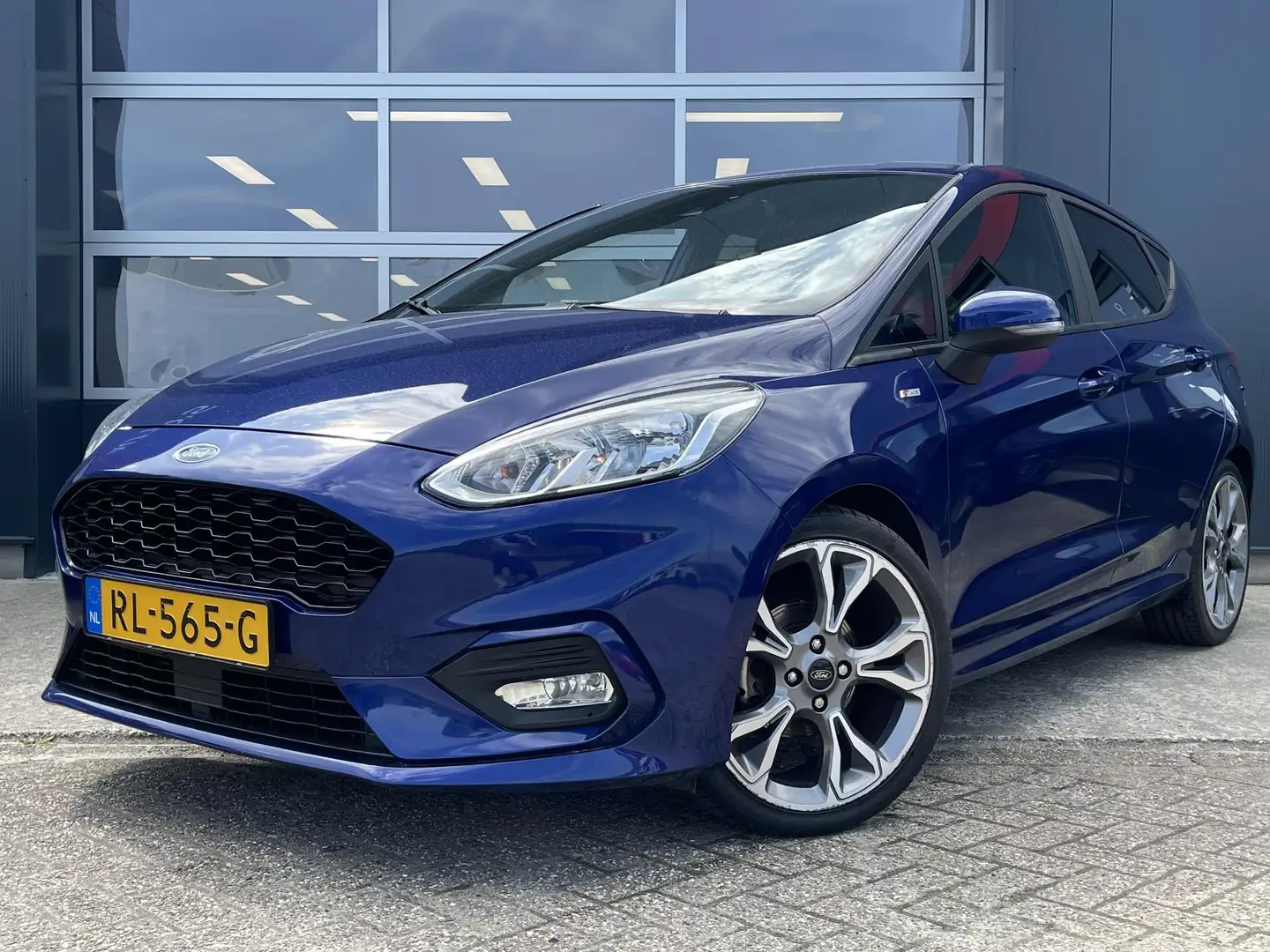 Ford Fiesta 1.0 EcoBoost ST-Line - L.M Velgen - Metallic - Blauw - 2