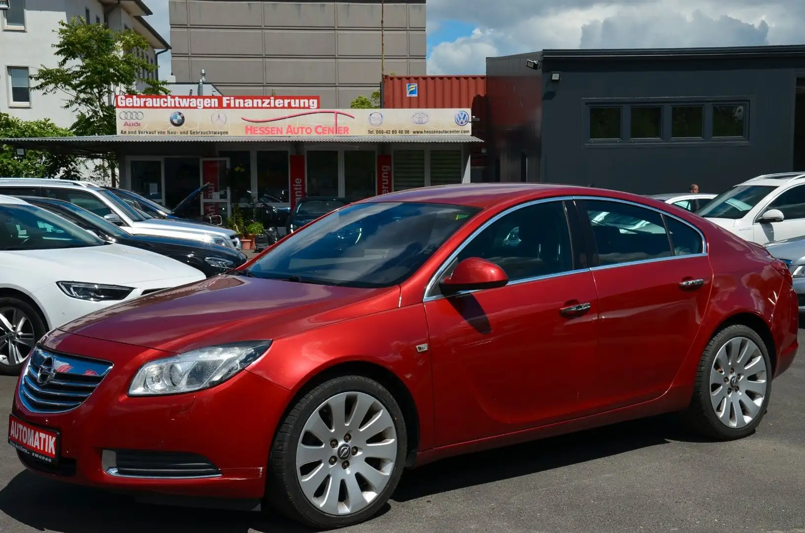 Opel Insignia A Lim.*Cosmo 4x4* ! Handler Fahrzeug ! Rojo - 1