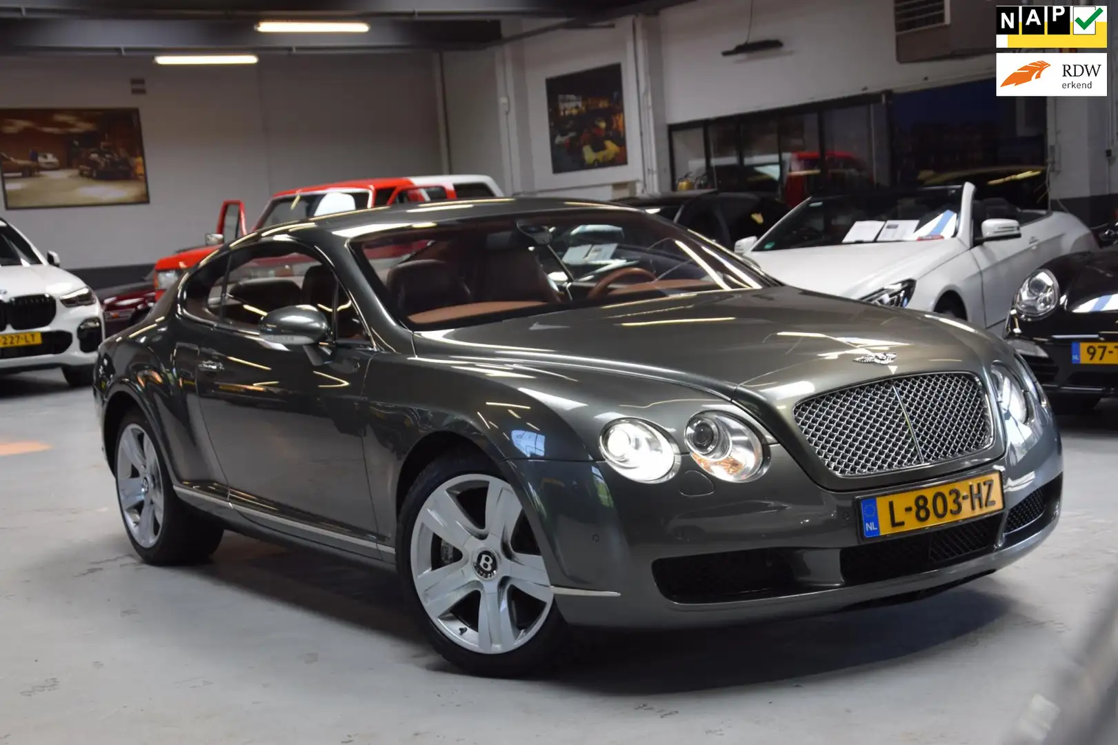 Bentley Continental GT 6.0 W12 *Youngtimer* Navi|Leder|EU|Massage|Complet Vert - 1