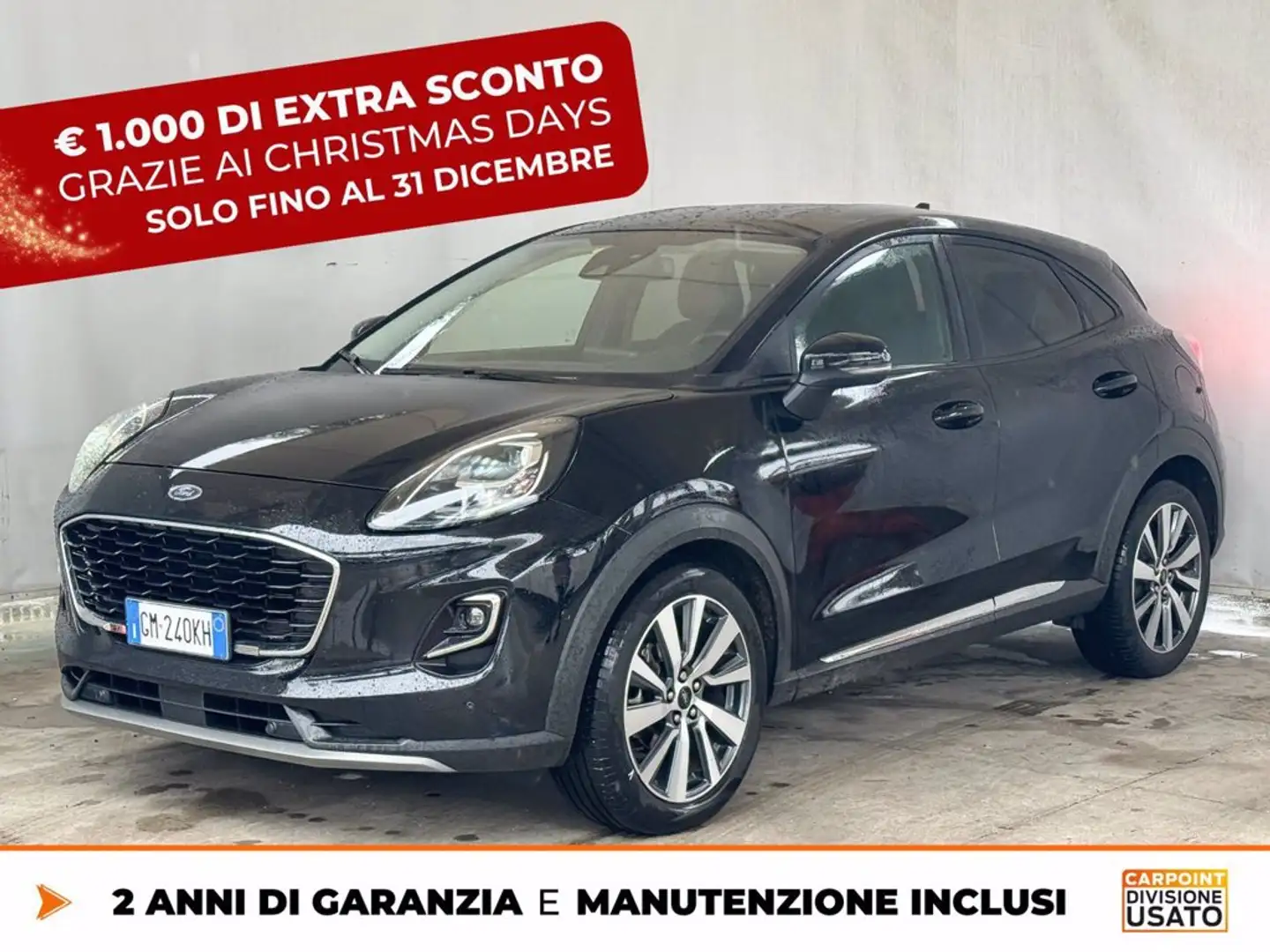 Ford Puma 1.0 ecoboost h titanium x s&s 125cv Nero - 1