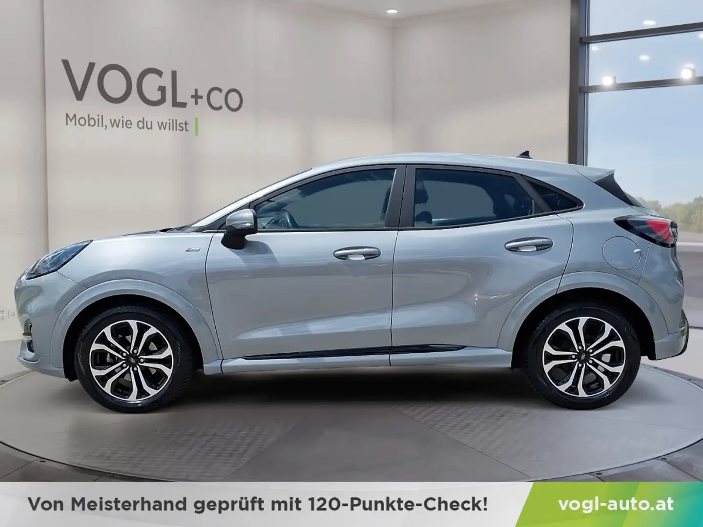 Ford Puma 1,0 EcoBoost Hybrid ST-Line Silber - 2