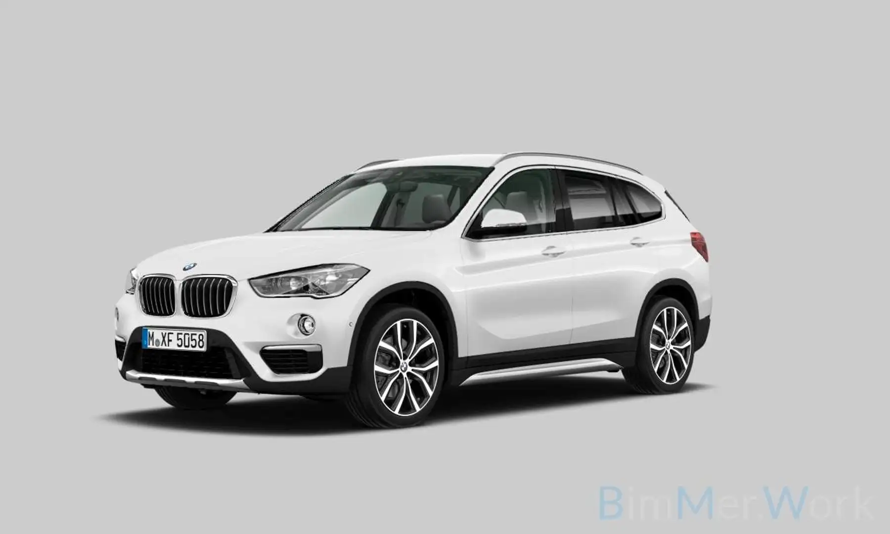 BMW X1 20i*NAVI+*HUD*LED*KAMERA*SPORT*X LINE Weiß - 1