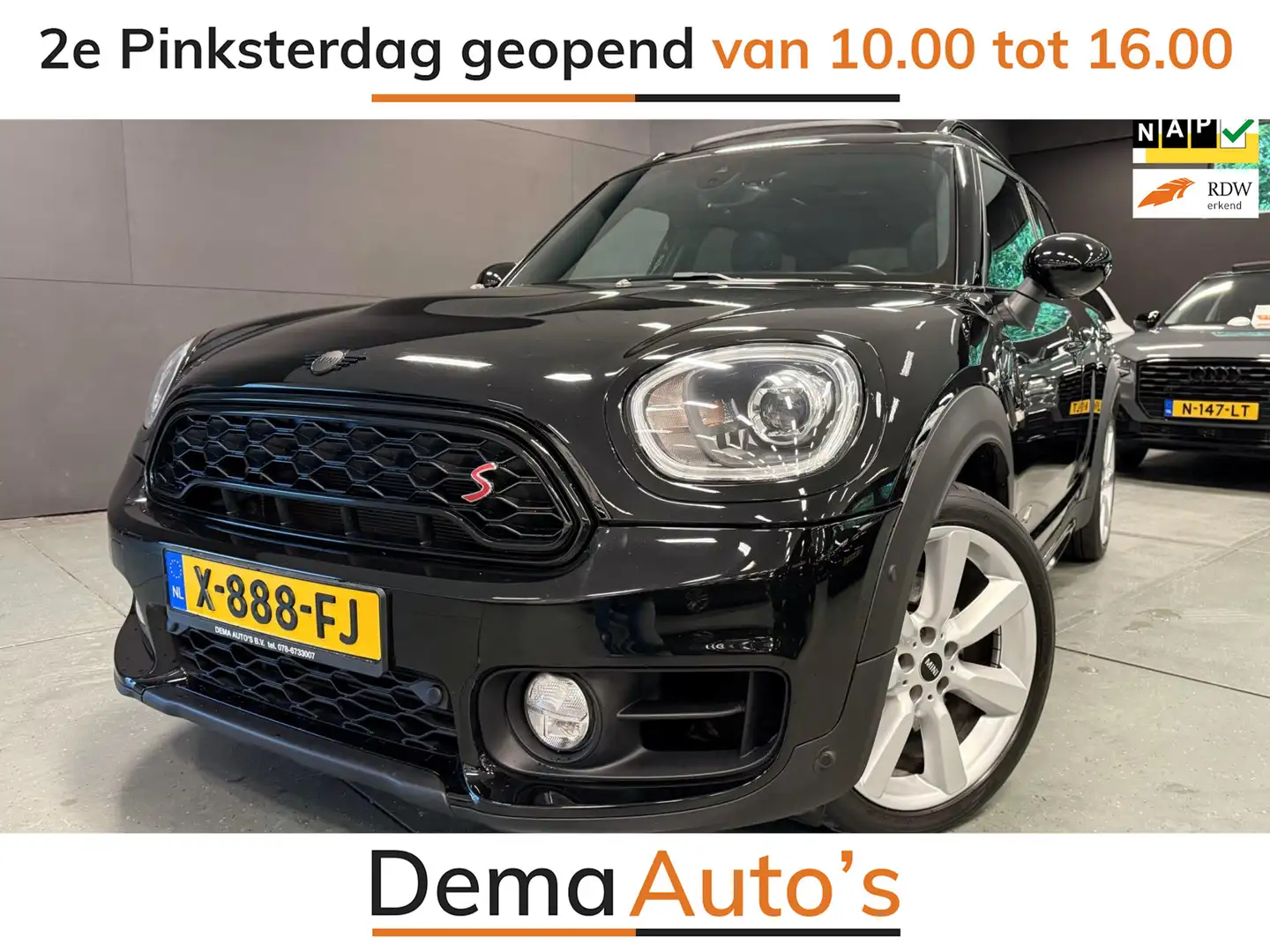 MINI Cooper S Countryman 2.0 ALL4 Chili FACELIFT-BLACK-LINE-FULL-OPTION/// Zwart - 1
