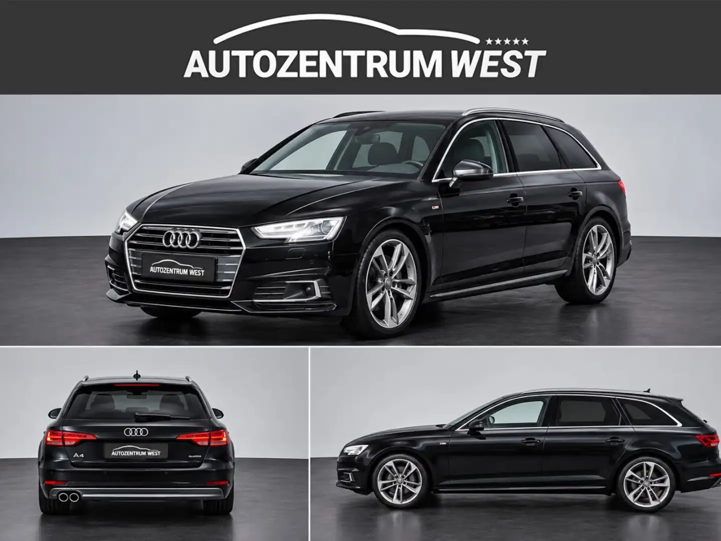 Audi A4 2.0 TDI Avant sport quattro *S line*...NAVI//SH... Schwarz - 1