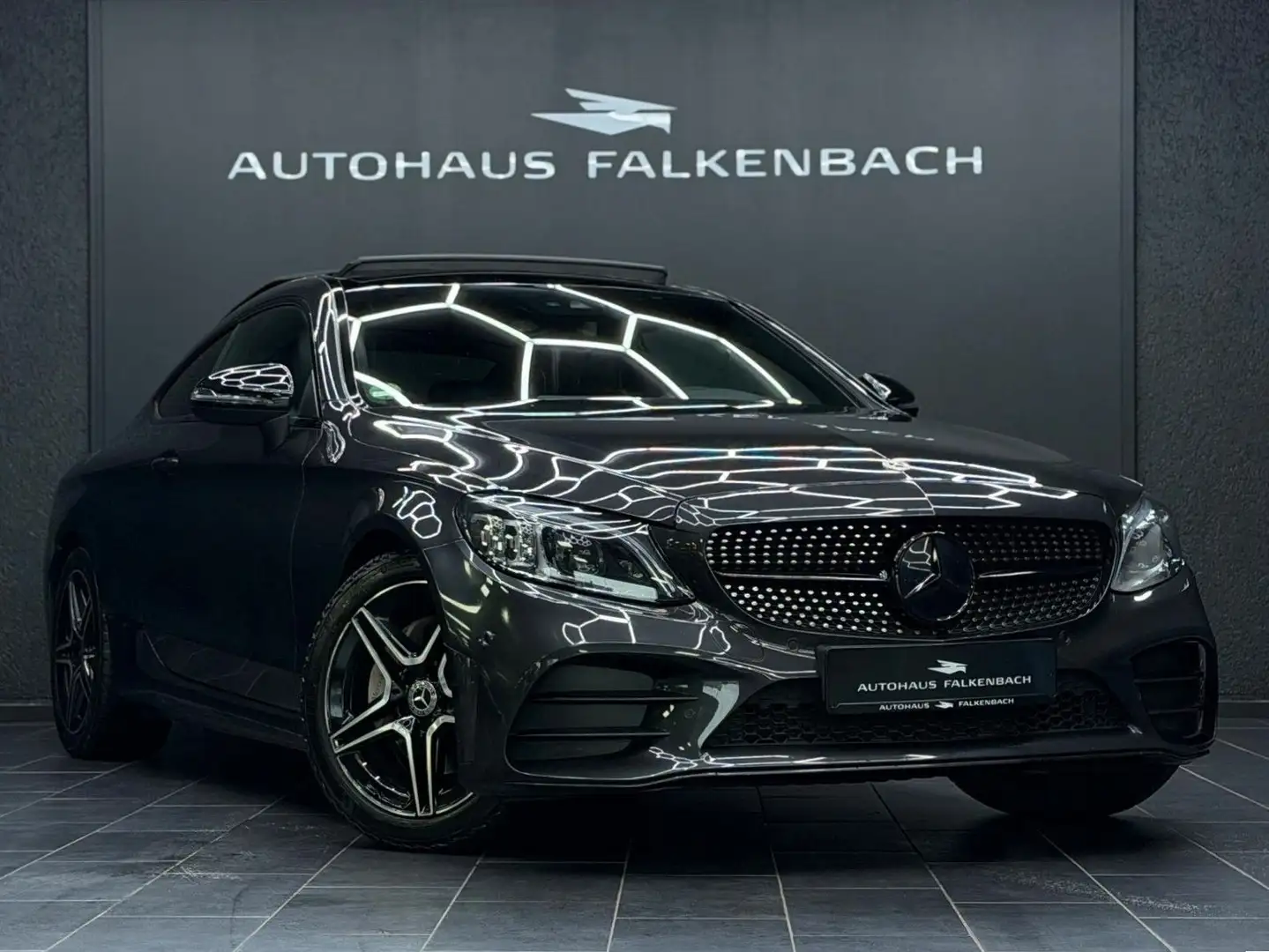 Mercedes-Benz C 220 D*COUPE*AMG*C43*MEMORY*PANO*BURMESTER*TOTW* Gris - 1