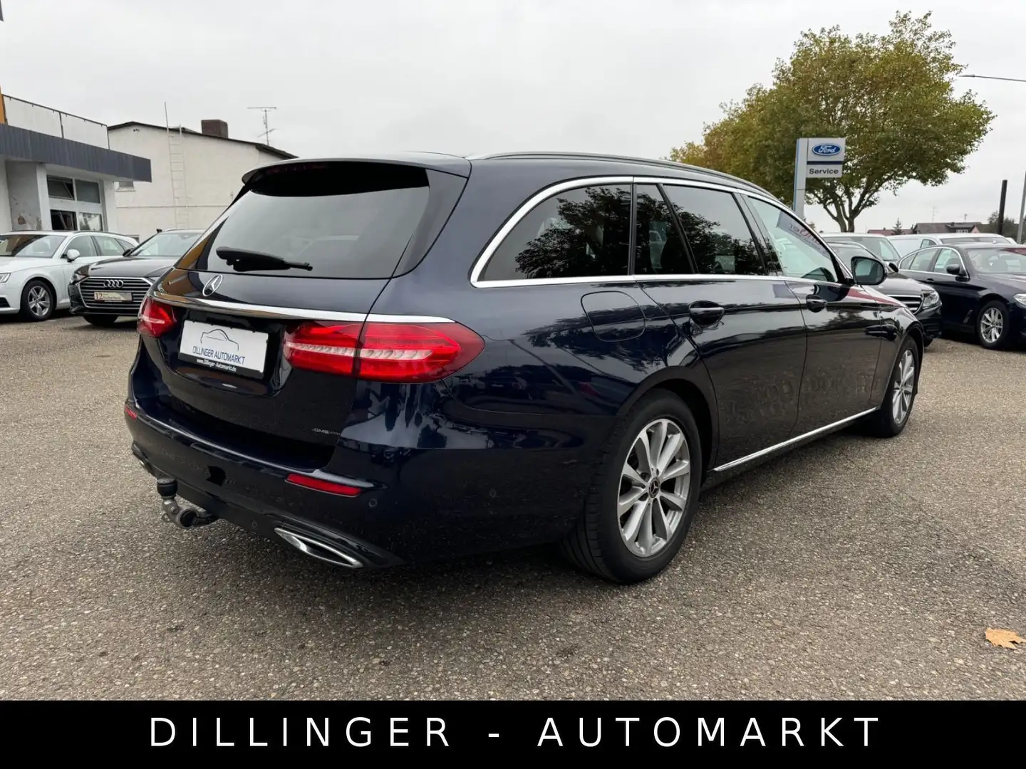 Mercedes-Benz E 200 dT Avantgarde 9G-Tro LED Nav Temp. AHK Wide Bleu - 2