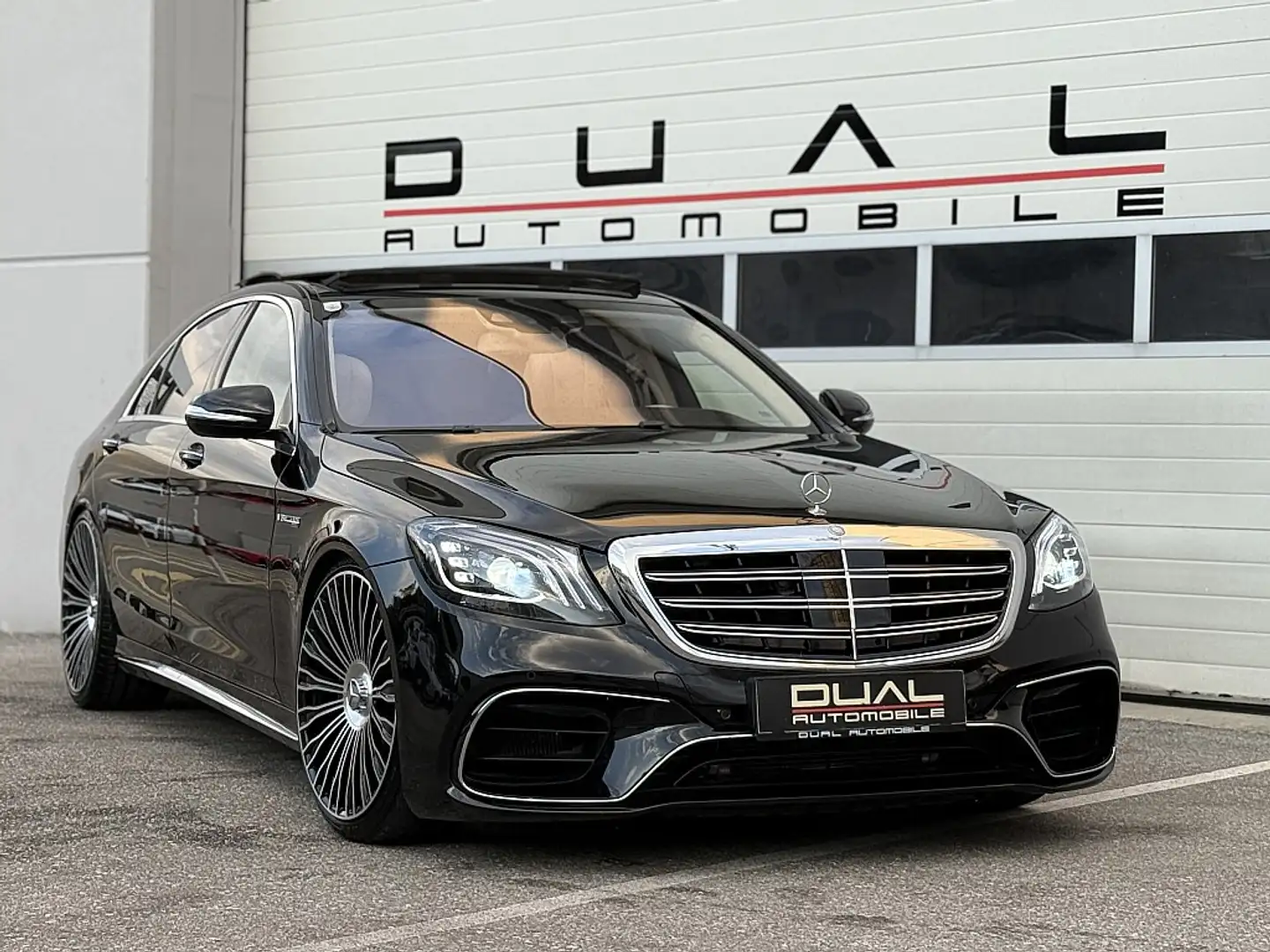Mercedes-Benz S 500 4MATIC Lang Aut. / S 63 AMG FACELIFT LOOK Schwarz - 2