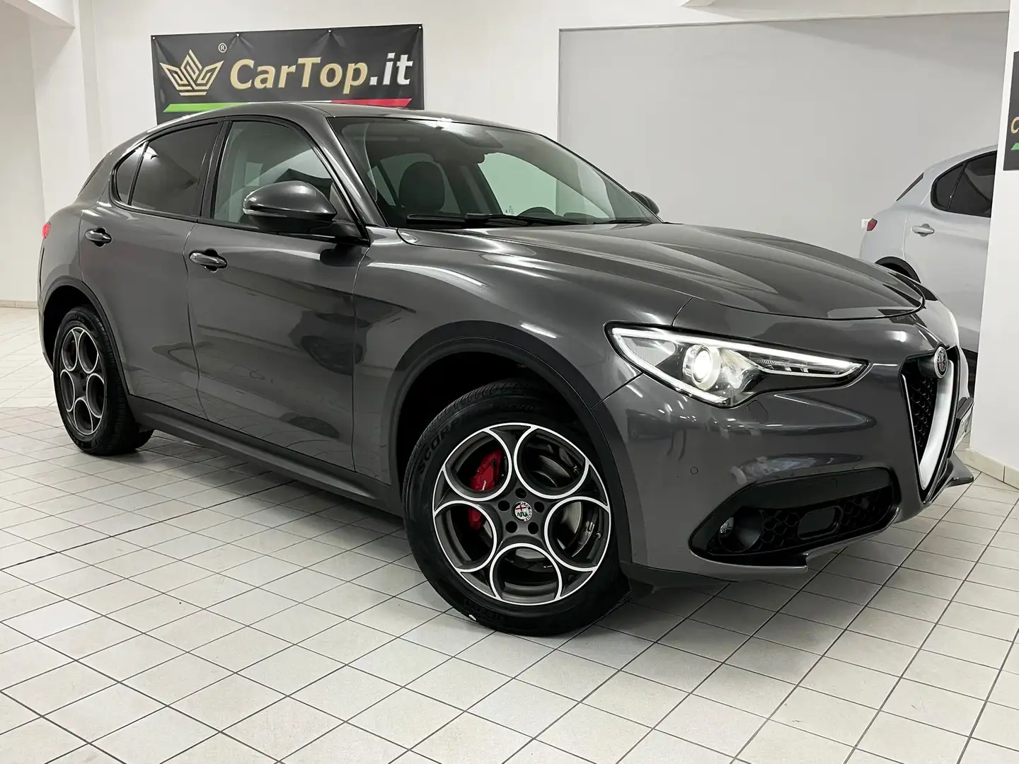 Alfa Romeo Stelvio 2.2 TD 190 CV EXECUTIVE Q4 CERCHI 19" PERFETTA Grigio - 2