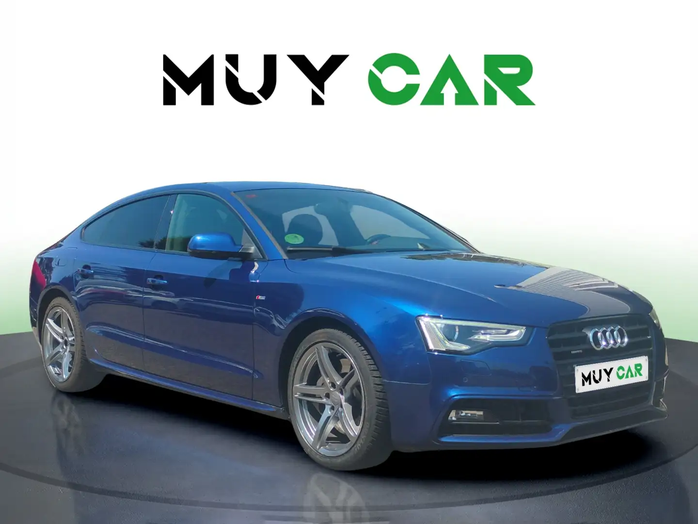 Audi A5 Sportback 3.0TDI CD quattro S-T 245 Blauw - 1
