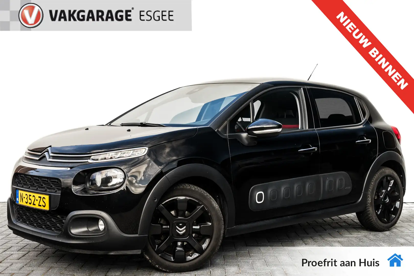 Citroen C3 1.2 PureTech S&S Shine AUTOMAAT RIJKLAAR INCL GARA crna - 1