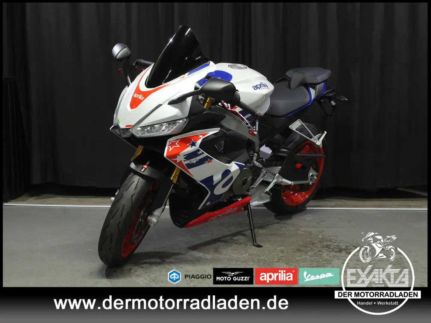 Aprilia RS 660 RS 660 ABS Stars and Stripes / VERSAND BUNDESW. Blanc - 1