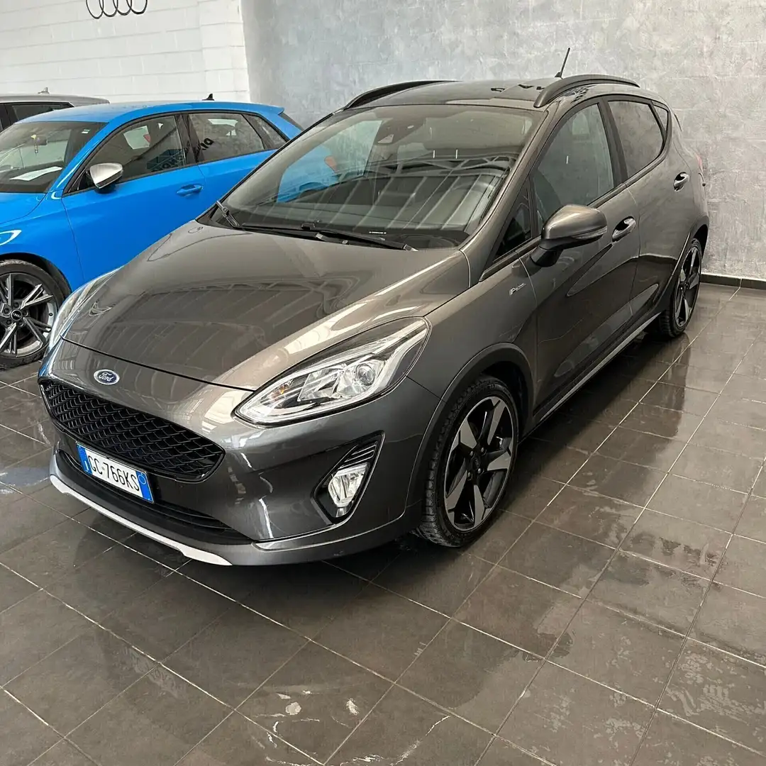 Ford Fiesta 1.0 Ecoboost Hybrid 125 CV 5 porte Active Gris - 2