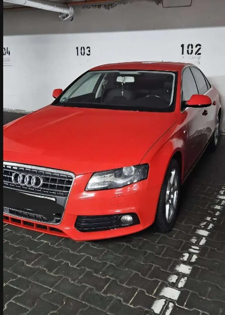 Audi A4 2.0 TDI DPF multitronic Ambiente Rot - 2