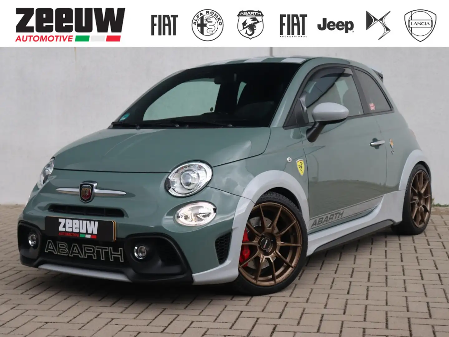 Abarth 500 695 1.4 T-Jet 180 PK 70TH Anniversario | Beats | X Groen - 1