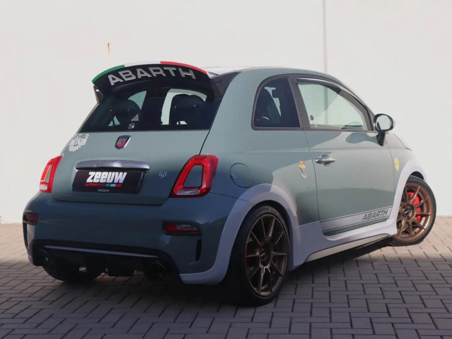 Abarth 500 695 1.4 T-Jet 180 PK 70TH Anniversario | Beats | X Groen - 2