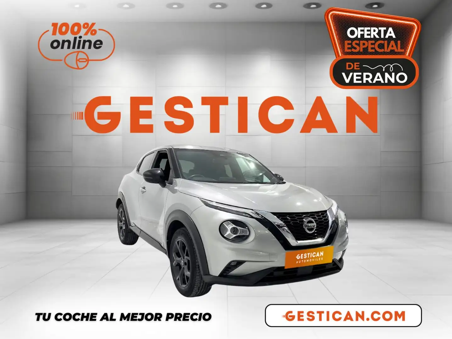 Nissan Juke 1.2 DIG-T Acenta 4x2 115 Zilver - 1