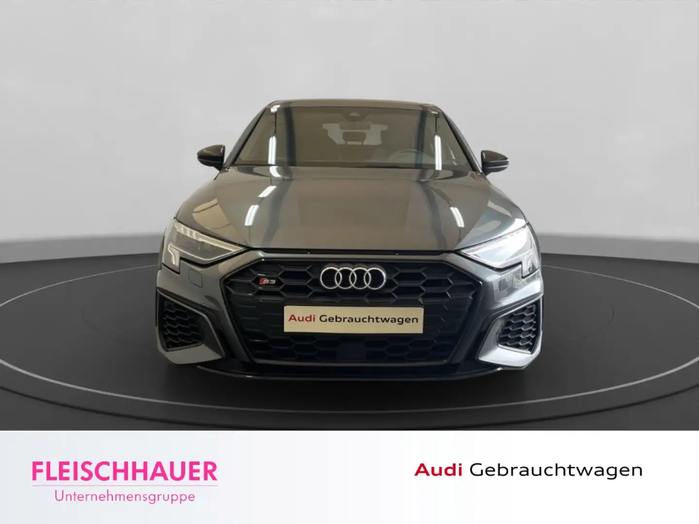 Audi S3 Sportback quattro DSG Navi VC LED ACC CarPlay Grijs - 2