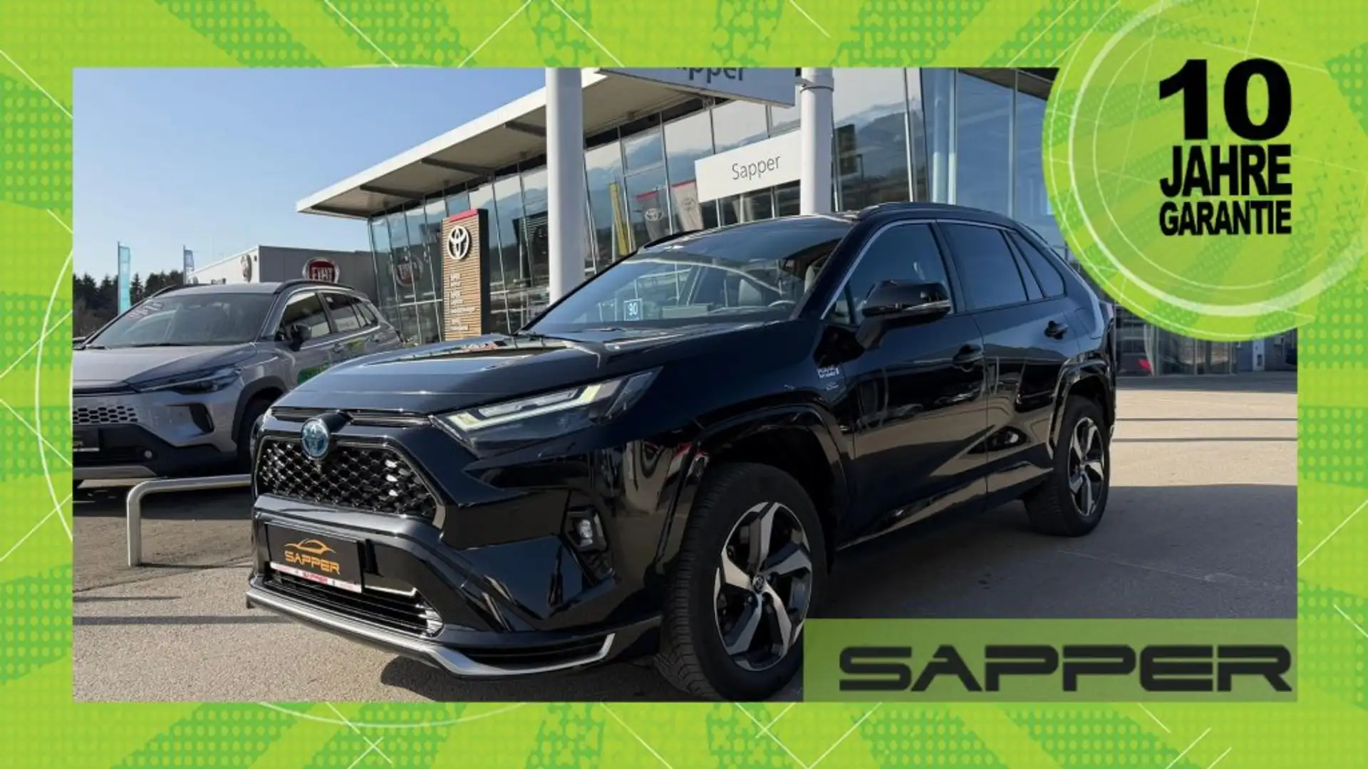 Toyota RAV 4 2,5 Hybrid PHEV Active AWD Schwarz - 1
