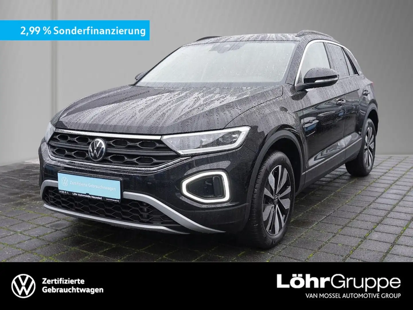 Volkswagen T-Roc 2.0 TDI DSG GOAL /Navi/LED+/AHK/RFK/ACC Schwarz - 1