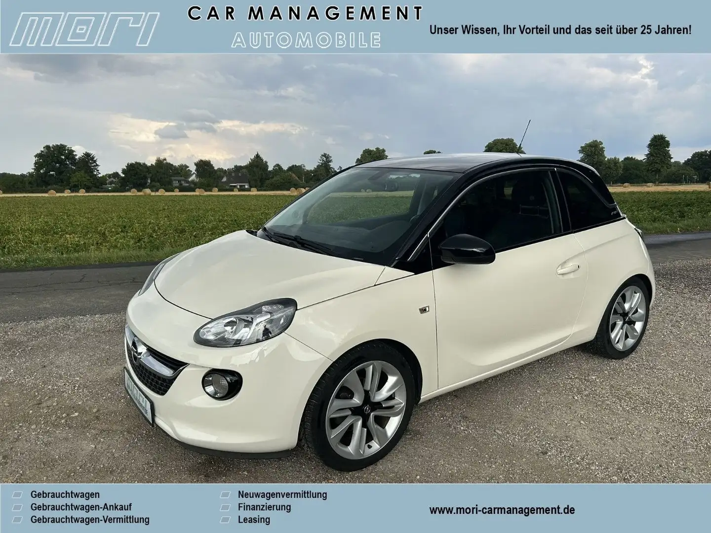 Opel Adam Slam *Klimaautomatik*PDC hi.*AppleCarPlay*u.v.m Weiß - 1