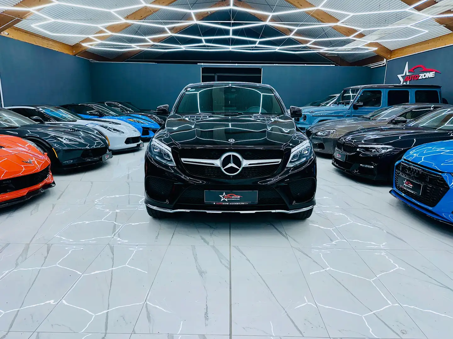 Mercedes-Benz GLE 350 GLE 350 d AMG Paket  4Matic Coupe Schwarz - 2