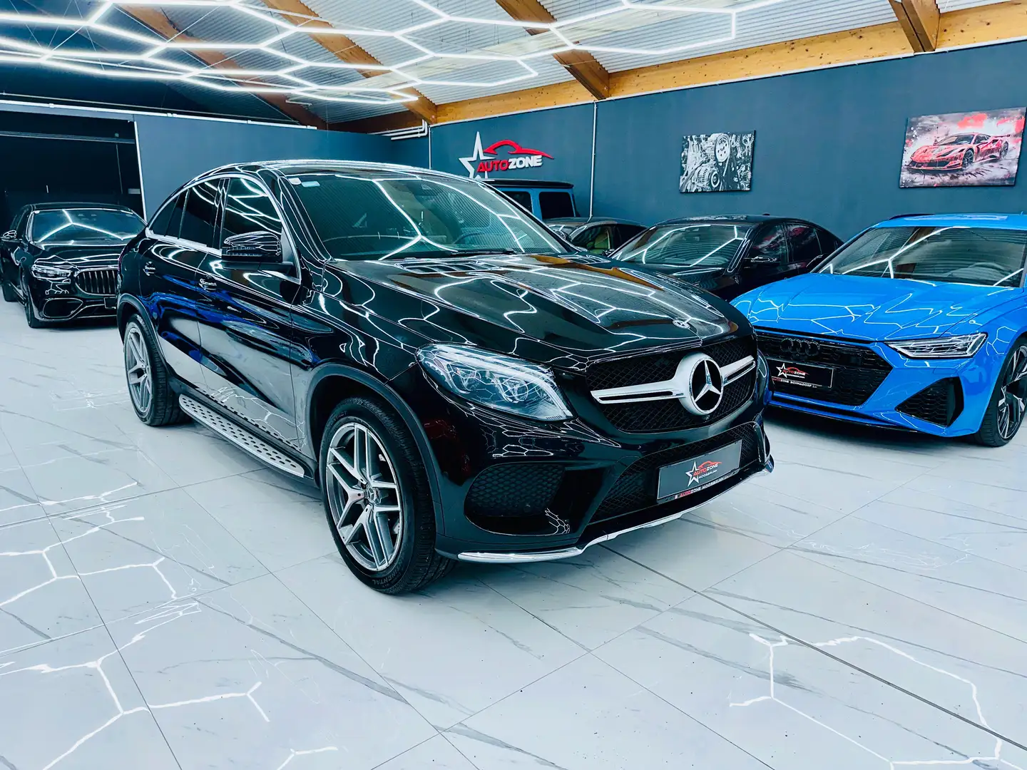 Mercedes-Benz GLE 350 GLE 350 d AMG Paket  4Matic Coupe Schwarz - 1