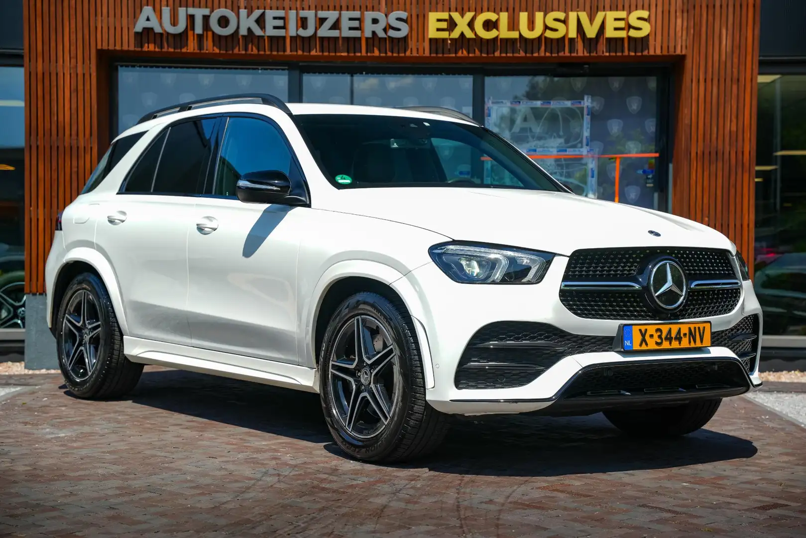 Mercedes-Benz GLE 350 d 4matic AMG AMG Navi night pakket Wit - 1