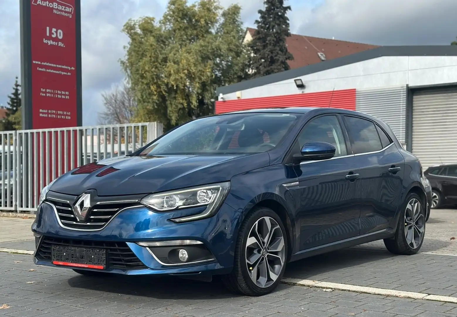 Renault Megane IV Lim. Intens / 1. Hand / Scheckheft Blu/Azzurro - 1