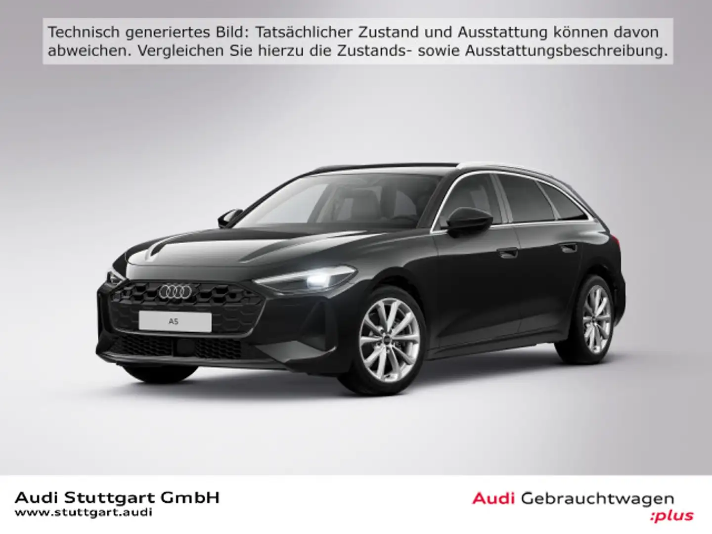 Audi A5 TFSI quattro S tronic Schwarz - 1