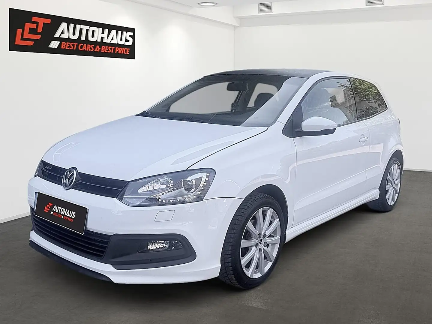 Volkswagen Polo 4Sports 1,6 TDI DPF | R-LINE | PICKERL 06/2026 | Weiß - 1