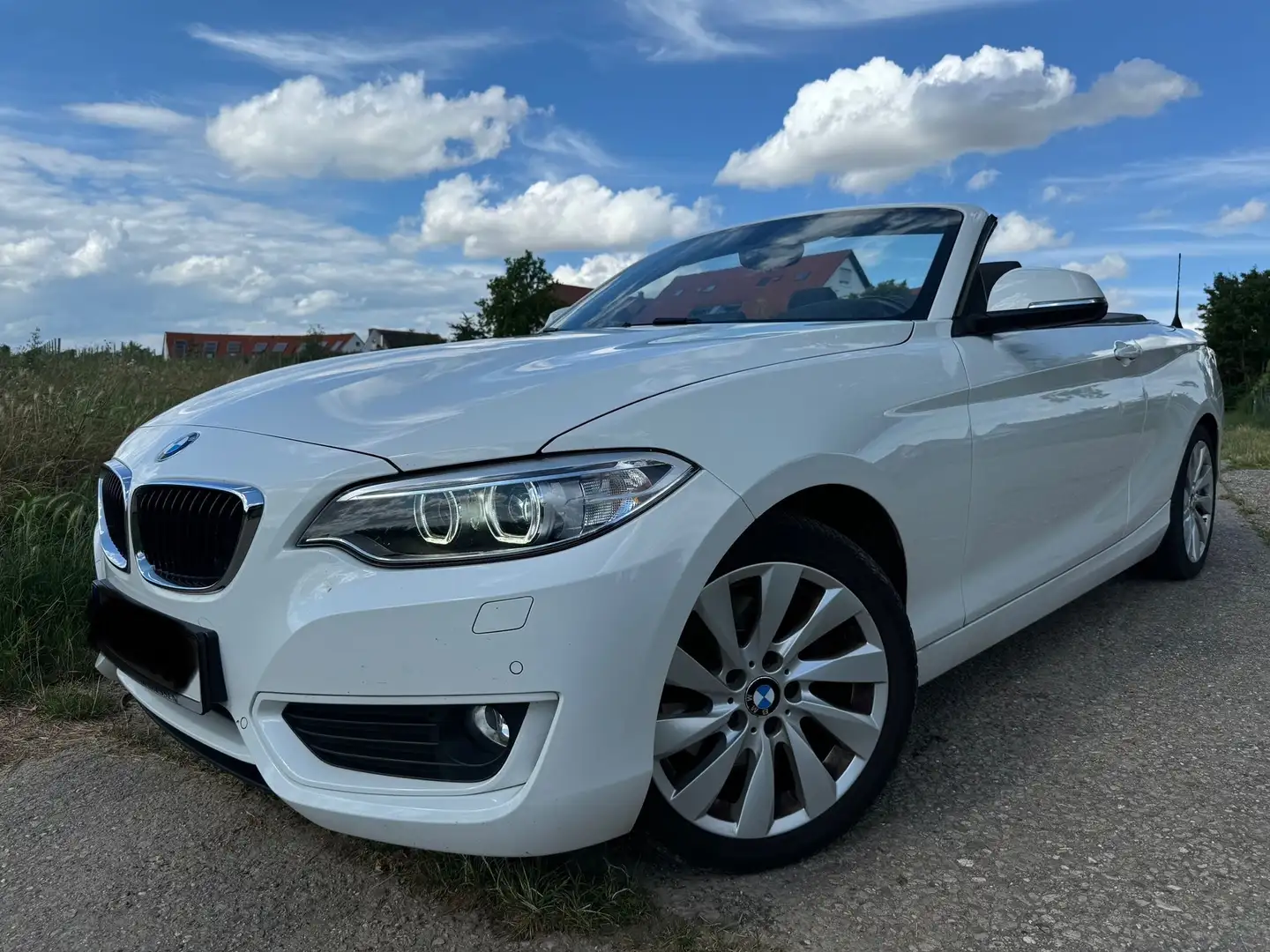 BMW 220 220i Cabrio Advantage Bílá - 2