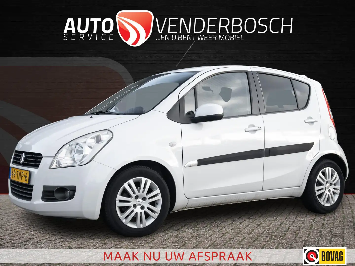 Suzuki Splash 1.2 Exclusive EASSS 94pk | Trekhaak | Stoelverwarm Weiß - 1