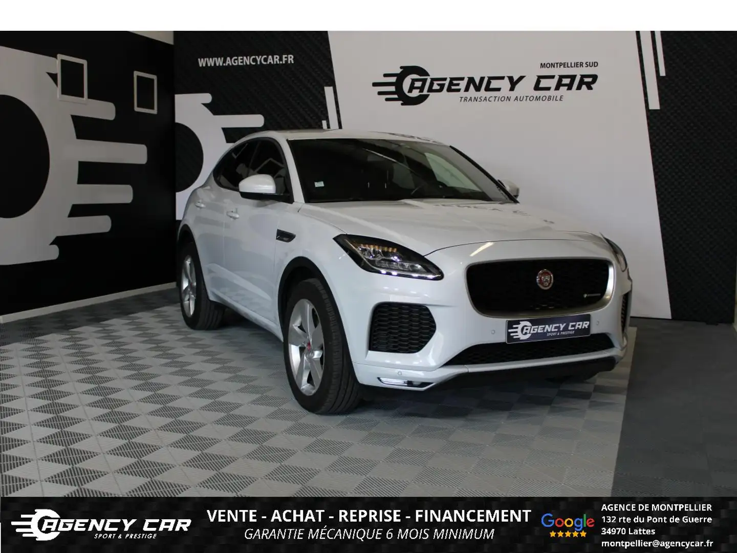 Jaguar E-Pace D150 - AWD - BVA - R-Dynamic PHASE 1 Blanc - 1