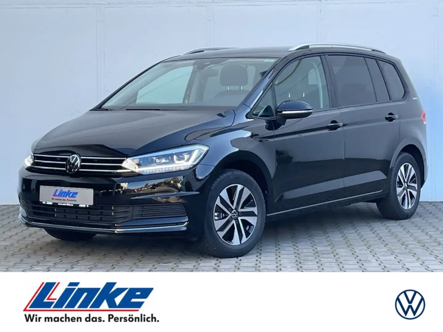 Volkswagen Touran ENERGY 1.5TSI DSG AHK/Kamera/ACC/Navi/LED/App-Con. Schwarz - 1