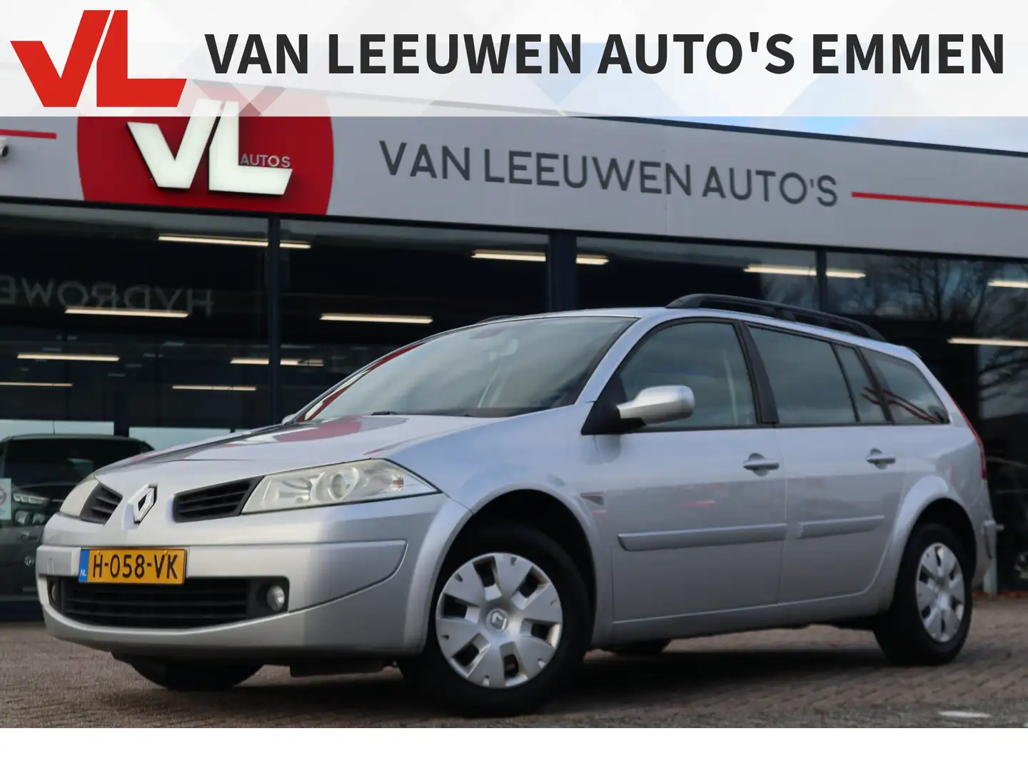 Renault Megane Grand Tour 1.6-16V Authentique | Automatische Airc Gri - 1