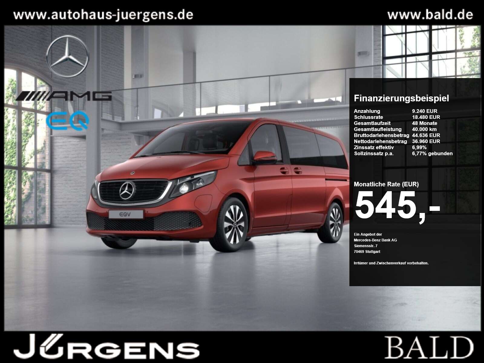 2023 Mercedes Benz EQV