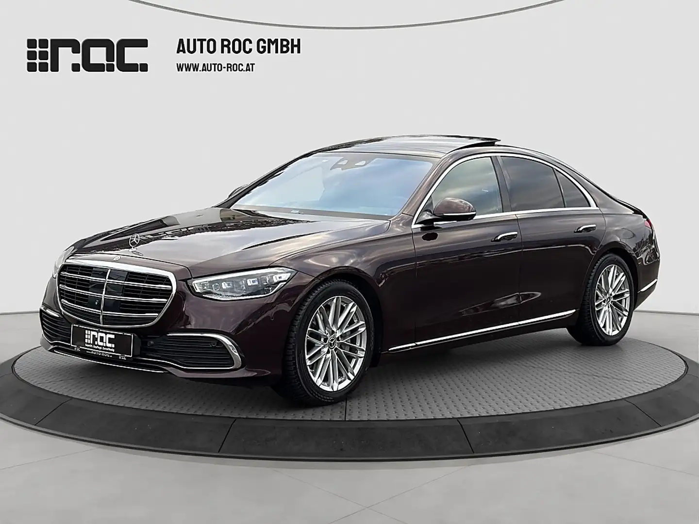 Mercedes-Benz S 400 d 4MATIC Aut. Panorama/10°/3D-Display/IR-Vergla... Rot - 1