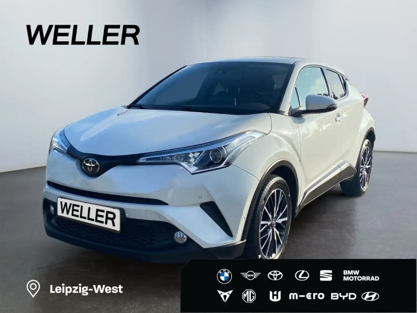 Toyota C-HR 1.2 Turbo Lounge *Kamera*SmartKey*PDC*SHZ* Weiß - 1