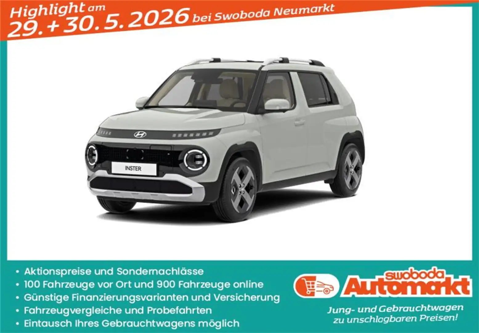 Hyundai Inster INSTER Smart Line 42kWh r5s41-P1 Weiß - 1