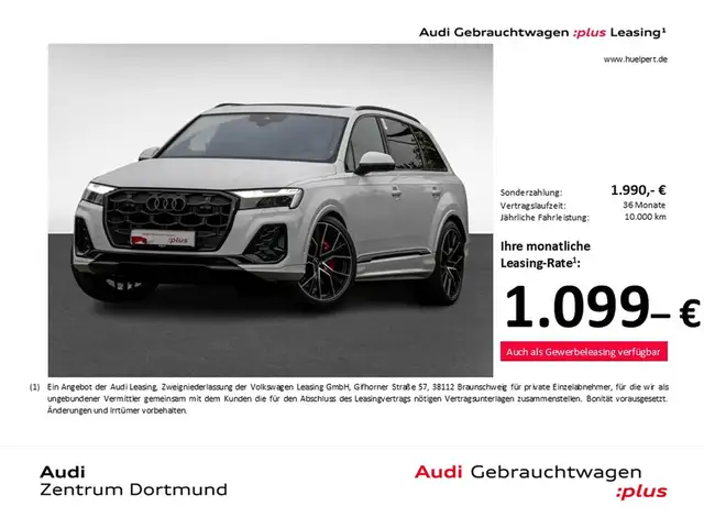 Audi SQ7 quattro BLACKPAK PANO AHK 360°CAM ACC LM22