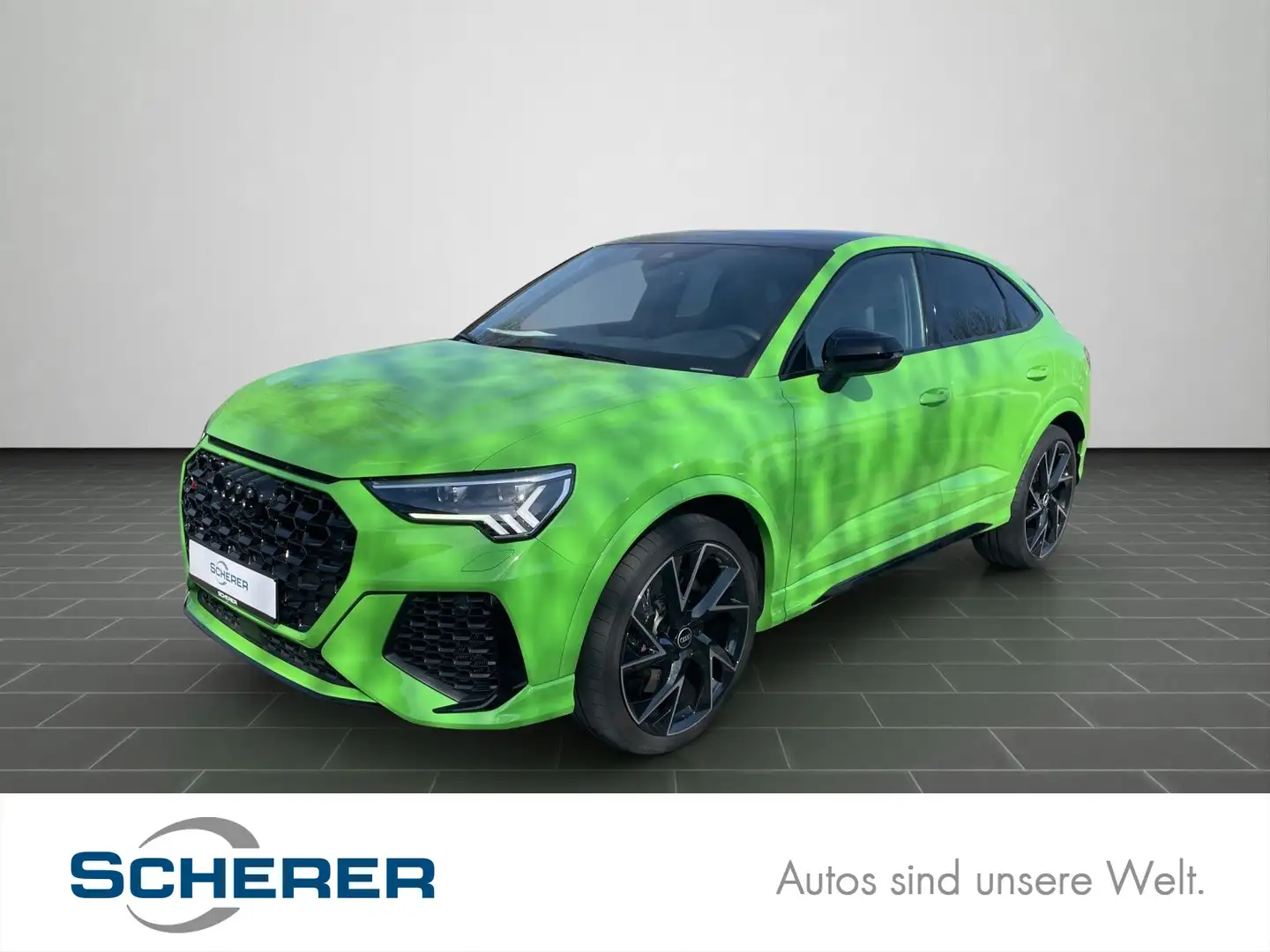Audi RS Q3 2.5 TFSI quattro DSG/NAVI/Panorama-Glasdac Grün - 1