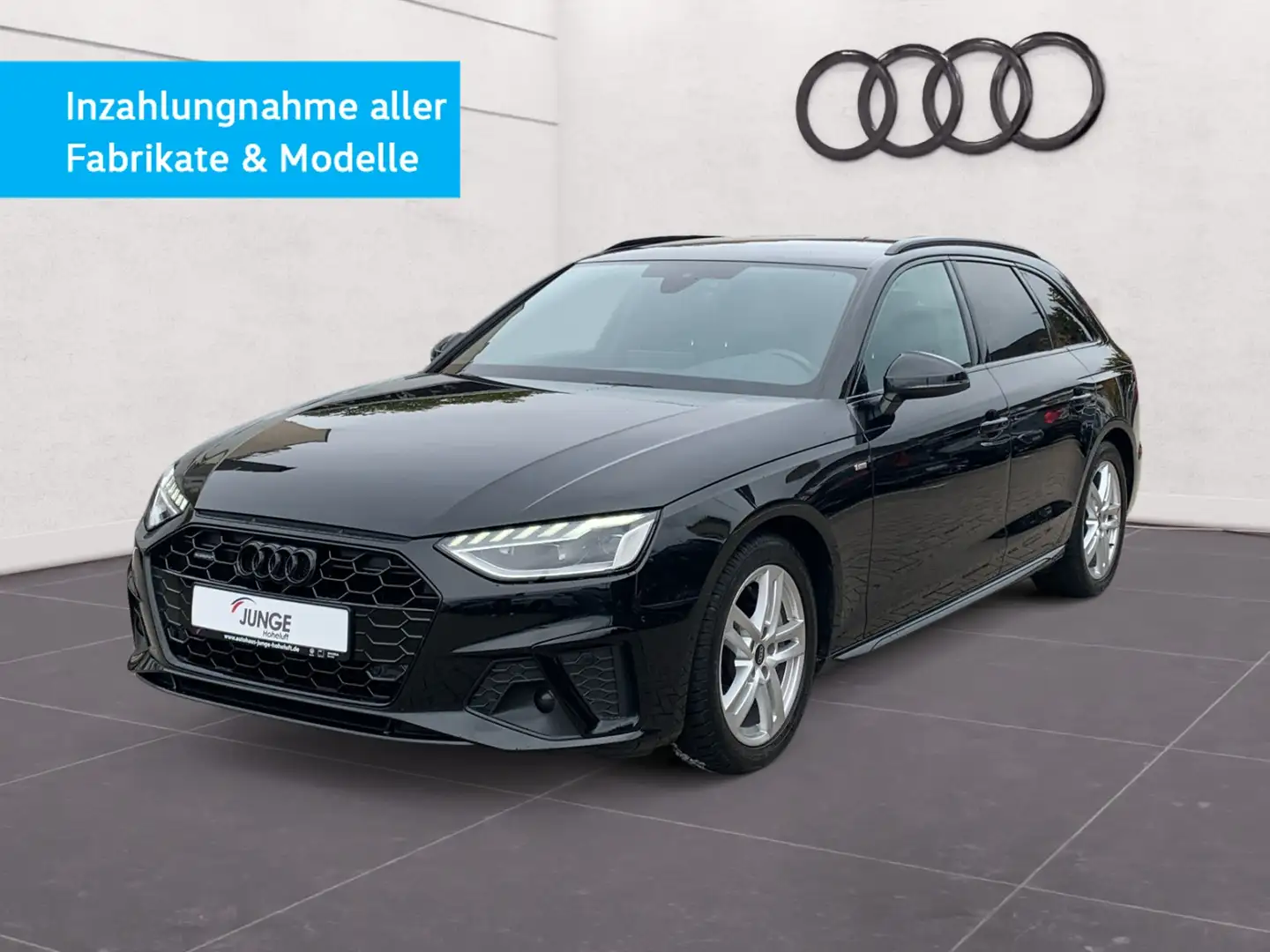 Audi A4 Avant S line 40 TDI quattro S tronic AHK NAV LED Noir - 2