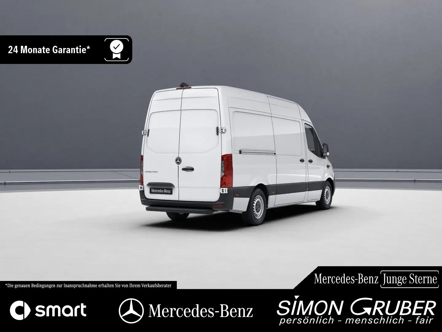 Mercedes-Benz Sprinter 317 Standard L2H2 9G MBUX Navi 360 Cam Blanc - 2