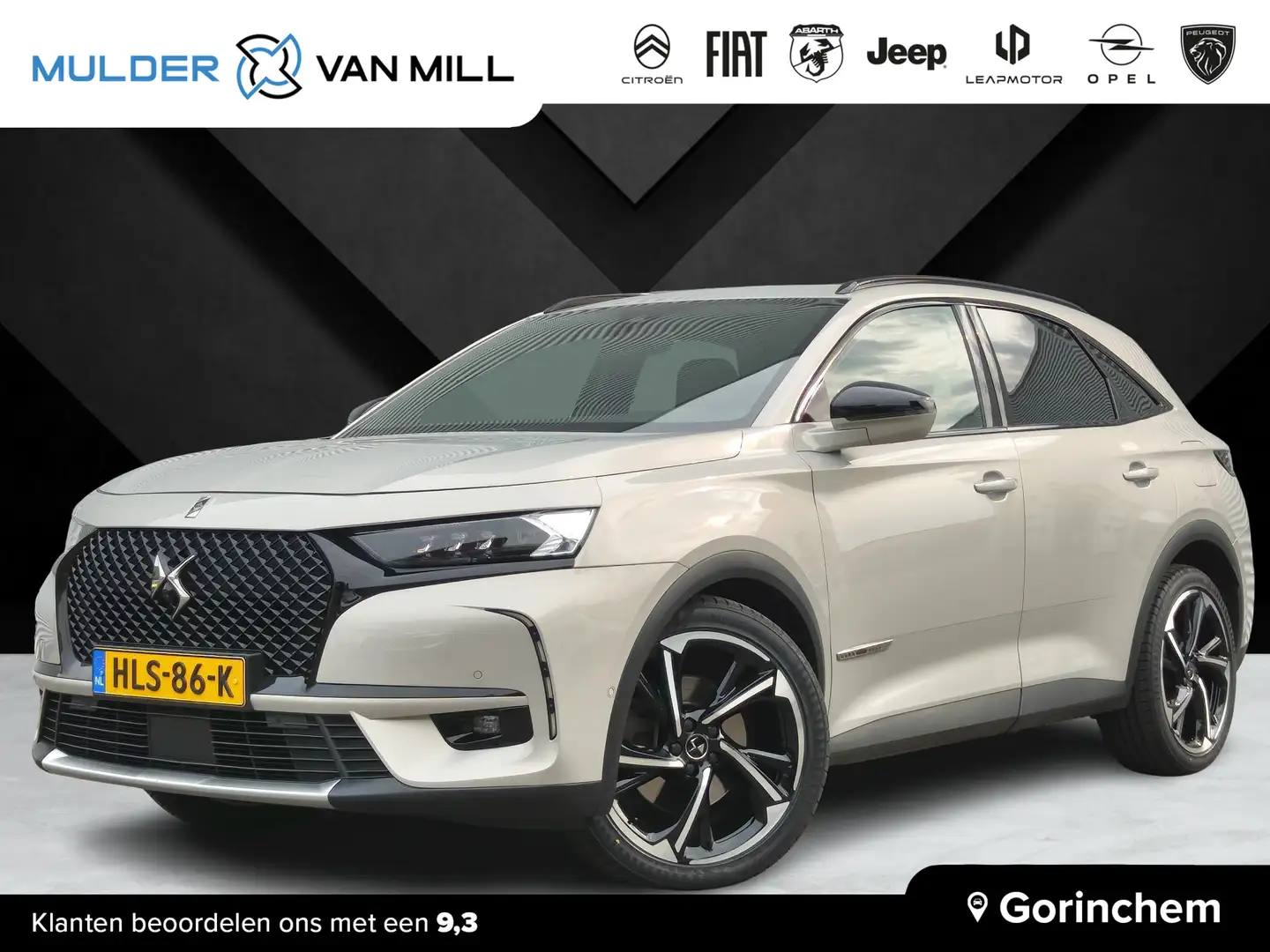 DS Automobiles DS 7 Crossback Louvre e-Tense PHEV Hybrid4 300pk 4x4 e-EAT8 | SCH Grijs - 1
