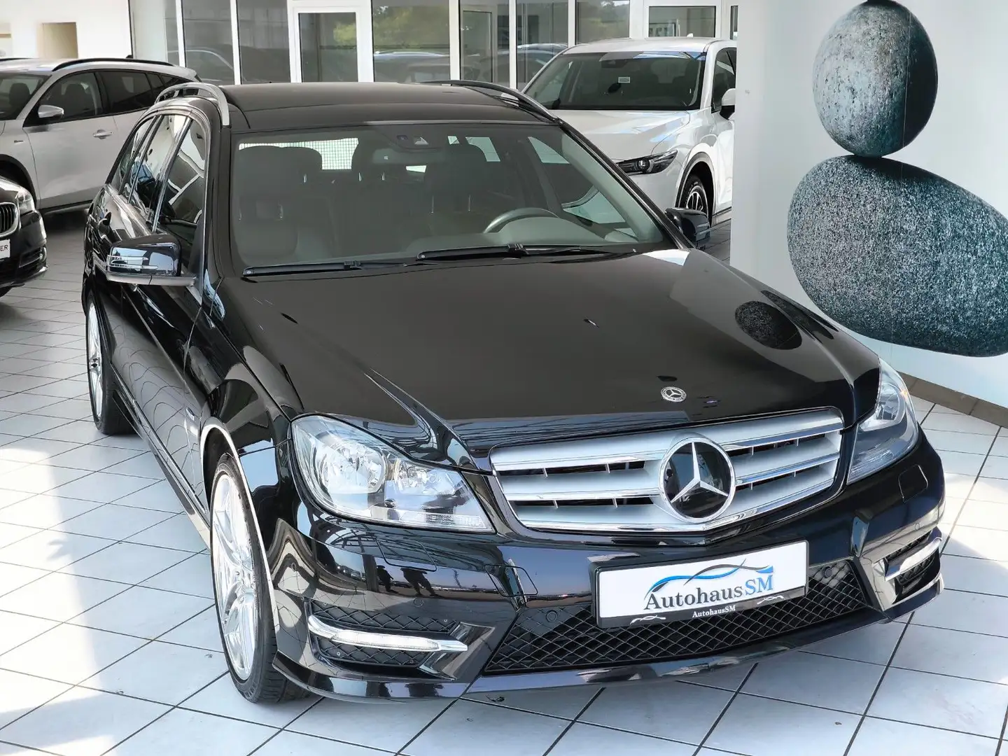 Mercedes-Benz C 350 T*AMG Paket*Panorama*Ahk*Unfallfrei* Schwarz - 1