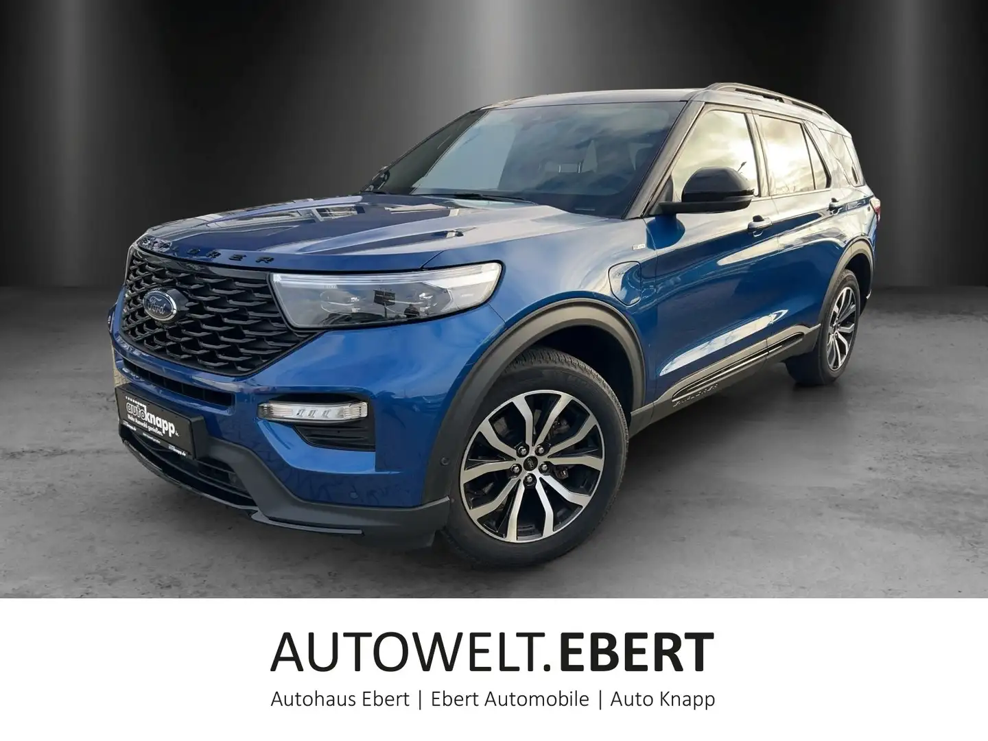 Ford Explorer 3.0 Plug-in-Hybrid ST-Line,Pano, Niebieski - 1