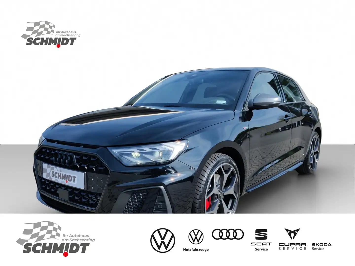 Audi A1 Sportback 40 TFSI S line PDC Shzg Schwarz - 1