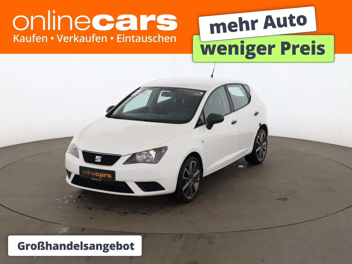 SEAT Ibiza 1.2 12V Reference KLIMA-ANLAGE RADIO Weiß - 1