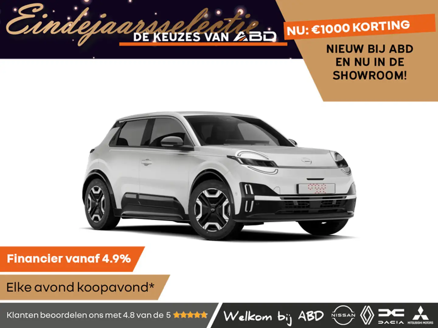 Nissan Micra Engage 40 kWh | Parkeersensoren achterzijde Wit - 1